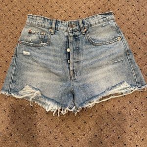 Zara denim shorts